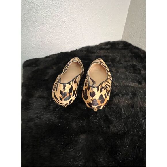 Gianni Bini Cheetah Print D' orsay Leather heels 8 new - Picture 3 of 6